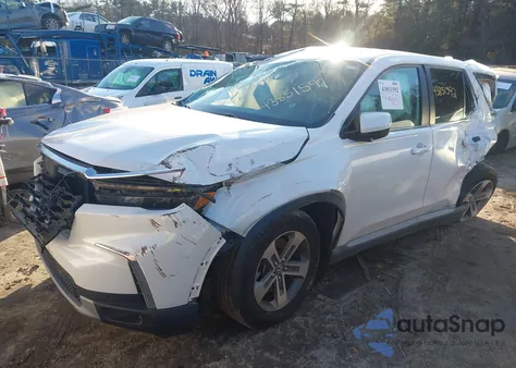 2024 Honda Pilot Ex-L из США, поврежденный, VIN 5FNYG1H41RB037133